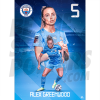 Greenwood Man City Action Poster A4 21/22