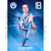 White Man City Action Poster A4 21/22