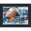 Welcome Haaland 21-22 A3 Framed Poster