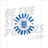 Lionesses European Champion Circle Poster White A4