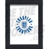 European Champions Circle Framed Poster White A4