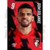 Solanke Bournemouth Headshot Poster A4 22/23