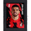 Solanke Bournemouth Framed Headshot A4 22/23
