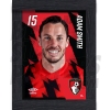 Smith Bournemouth Framed Headshot A4 22/23