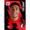 Hill Bournemouth Headshot Poster A4 22/23