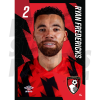 Fredericks Bournemouth Headshot Poster A3 22/23