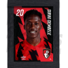 Dembele Bournemouth Framed Headshot A3 22/23