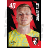 Dennis Bournemouth Headshot Poster A3 22/23