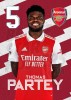 Partey Arsenal Headshot Poster A3 22/23