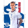 Kieran Trippier England Headshot Poster A3 20/21