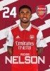 Nelson Arsenal Headshot Poster A4 22/23