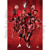 AFC Bournemouth Montage Poster A4 22/23