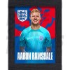 Ramsdale England Home Framed H/S Poster A4 22/23