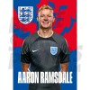 Ramsdale England Away H/S Poster A4 22/23
