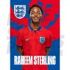 Sterling England Away H/S Poster A3 22/23