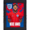 James England Away Framed H/S Poster A4 22/23