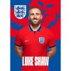 Shaw England Away H/S Poster A4 22/23