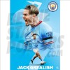 Grealish Man City Action 2 Poster A2 22/23
