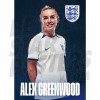 Alex Greenwood 23/24 Lionesses Headshot Poster