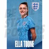Ella Toone 23/24 Away Lionesses Headshot Poster