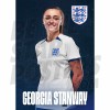 Georgia Stanway 23/24 Lionesses Headshot Poster