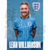 L. Williamson 23/24 Away Lionesses Headshot Poster