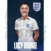 Lucy Bronze 23/24 Lionesses Headshot Poster