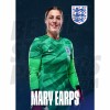 Mary Earps 23/24 Lionesses Headshot Poster