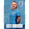 K. Robinson 23/24 Away Lionesses Headshot Poster