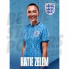 Lionesses Zelem 23/24 Away Headshot Poster