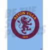 Aston Villa FC 23/24 Crest Light Blue
