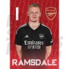 Aaron Ramsdale 23/24 Arsenal Headshot Poster