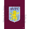 Aston Villa  FC Crest Poster
