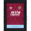 Aston Villa FC 1990 Retro Home Shirt Poster