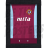 Aston Villa FC 1984 Retro Home Shirt Print