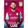Aston Villa FC Luiz 22/23 Headshot Poster