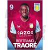 Aston Villa FC Traore 22/23 Headshot Poster