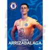 Chelsea FC Arrizabalaga 22/23 Headshot Poster