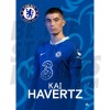 Chelsea FC Havertz 22/23 Headshot Poster