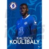 Chelsea FC Koulibaly 22/23 Headshot Poster