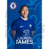 Chelsea FC Lauren James 22/23 Headshot Poster