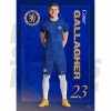 Chelsea FC Gallagher 23/24 Headshot Poster