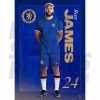 Chelsea FC James 23/24 Headshot Poster