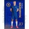 Chelsea FC Mudryk 23/24 Headshot Poster
