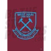 West Ham United FC 125th Anniversary Crest Poster