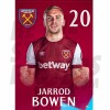 West Ham United FC Bowen 23/24 Headshot Poster