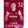 West Ham United FC Coventry 23/24 Headshot Poster