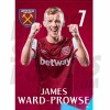 West Ham United FC Ward-Prowse 23/24 Headshot