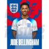 England Bellingham Home 22/24 Headshot Poster