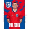England Foden Away 22/24 Headshot Poster